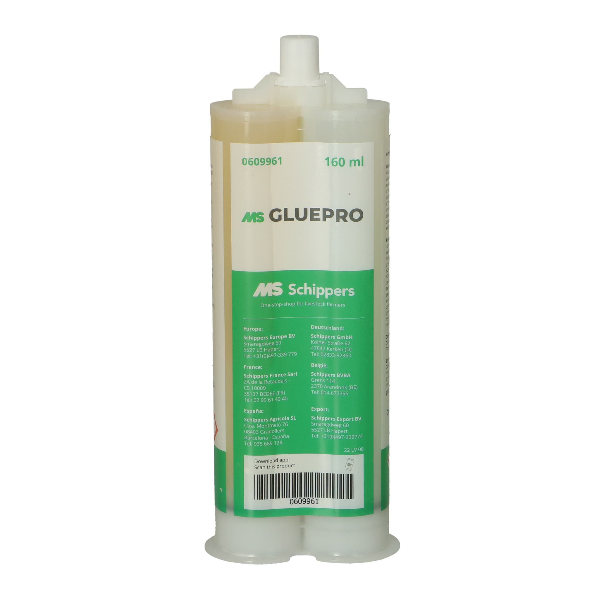 Spare part image MS GluePro colle à onglons, 160 ml